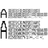Шрифт ККМ МИНИКА 1105 (otf)