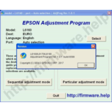 Epson L6160, L6170, L6190 Adjustment Program