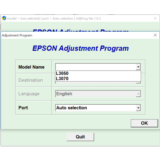 Epson L3050, L3070 Adjustment Program
