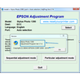Epson SP1390 Adjustment Program (with NEW Tiny Board)