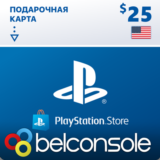 🔶PSN 25 USD $ USA [Официальный Ключ] Пополнение