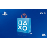 Подарочная карта PlayStation Store 25 долл. US-регион