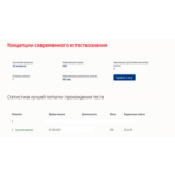 Концепции современного естествознания.Тест Синергия