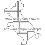 Трафарет свиньи 1 (символ 2019 года)