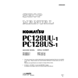 Komatsu PC128UU-1, US-1 Shop Manual