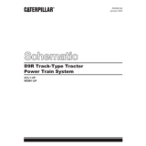 Caterpillar D9R Schematic Power Train System