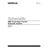 Caterpillar D9R Schematic Hydraulic System
