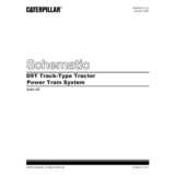 Caterpillar D9T Schematic Power Train System