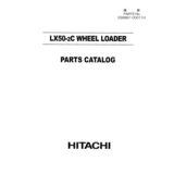 Hitachi LX50-2C Parts Catalog