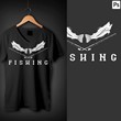 Fishing - Print for T-shirt