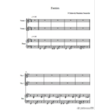 Faeries BY MANNHEIM STEAMROLLER (ноты ф-но и скрипка)
