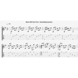 Blow with the Fires Бесконечное лето - гитара ноты+табы