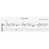 Aloy´s Theme (Horizon Zero Dawn) - на гитаре ноты+табы