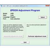 Аджасмент EPSON L805