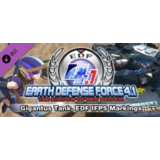 EARTH DEFENSE FORCE 4.1 Gigantus Tank, EDF IFPS Marking