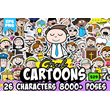 Более 8000 персонажей в стиле комиксов