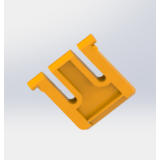 Складная ножка на клавиатуру для 3d печати с G-кодом