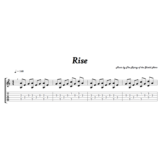 Rise (The Rising of the Shield Hero) - гитара ноты+табы