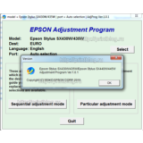 Adjustment program для Epson Stylus SX430W, SX435W