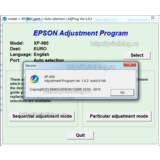 Adjustment program для Epson XP-960 (Сброс памперса)