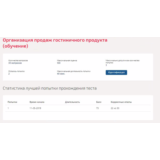 Организация продаж гостиничного продукта.Тест Синергия