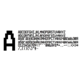Шрифт ККМ АТОЛ в.4(ttf)