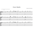 Forest Maiden (Everlasting summer) - гитара ноты+табы