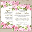 Invitation template for the wedding № 82