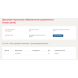 Документационное обеспечение управления.Тест Синергия