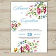 Invitation template for the wedding № 121