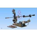 Механизм для  Заточки ножа в Линзу, 3D модель