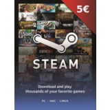 STEAM WALLET 5€ ЕВРО GIFT CARD  💶 | + ПОДАРОК 🎁