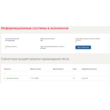 Информационные системы в экономике.Тест Синергия