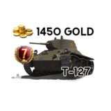 World of Tanks 1450 голды + Т-127 для Новичков
