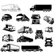 Truck svg,cut files,silhouette clipart,vinyl files,vect