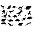 Dinosaur svg,cut files,silhouette clipart,vinyl files,v