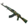 Forest camouflage for AK-47 gift-link loot @