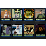 5 наборов карточек Steam игры AuroraRL + 500 XP