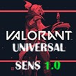 Универсальный макрос на Valorant. Sens - 1.0