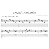So Good to be Careless - фингерстайл гитара + табы