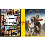 ✅ Grand Theft Auto V + Mount Blade II Bannerlord