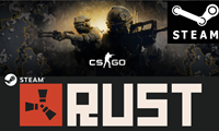 RUST + CS GO Global Offensive ОНЛАЙН (Region Free)