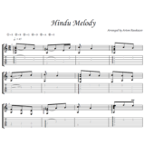 Hindu Melody - фингерстайл гитара + табы