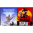 🚀 Horizon Zero Dawn + DLC+ Red Redemption 2 (GLOBAL)