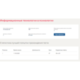Информационные технологии в психологии.Тест Синергия