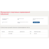 Менеджмент спортивных соревнований.Тест Синергия 2020