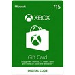 XBOX 15 USD - FOR USA ACCOUNTS ONLY