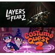 Layers of Fear 2 + Costume Quest 2  | СМЕНА ДАННЫХ 🛡️