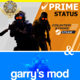 ⭐️ CS GO 2 PRIME STATUS + Garrys Mod (GLOBAL)  ПРАЙМ 🟢