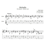 Мишель (The Beatles) - для гитары